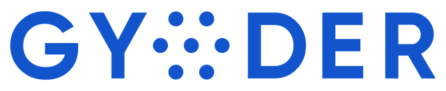 GYODER logo — mavi