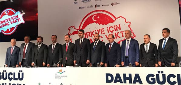 Türkiye İçin Kazanç Vakti Kampanyası Basın Toplantısı